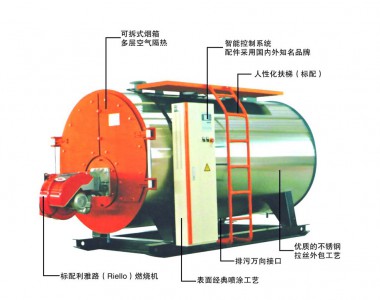 全自動臥式冷凝燃?xì)猓ㄓ停崴仩t